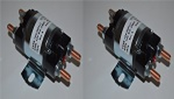 Yamaha G1 Gas Golf Cart Solenoid, 12V 6 Terminal 12 Volt 100A | Set of 2