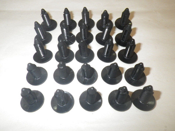 EZGO Yamaha Club Car Golf Cart Xmas Tree Plastic Push Rivet Fastner - 25 pack