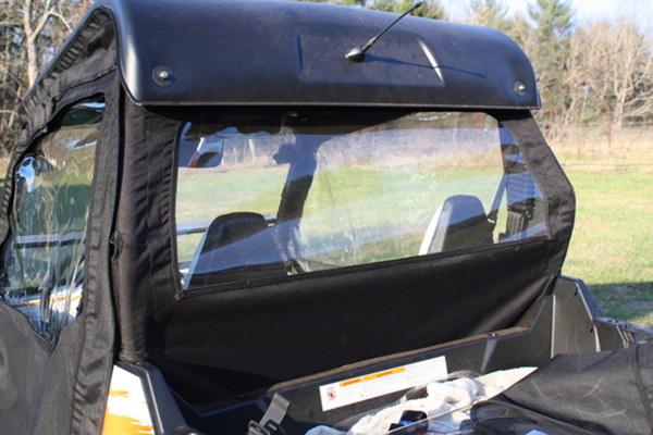 Polaris RZR 800 900 2008-2014 Soft Rear Window Dust Stopper | Black