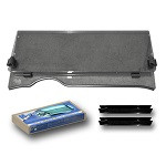 EZGO RXV Golf Cart 2008-2023 | Madjax Tinted Folding Windshield | MJWS2001