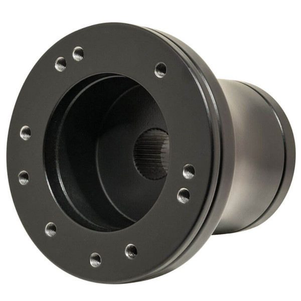 Black Steering Wheel Hub Adapter 5/6 Hole | Fits Club Car DS Golf Carts