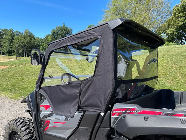 Yamaha Wolverine X2 2019-2020 Side Door Upper Enclosures Doors | Black