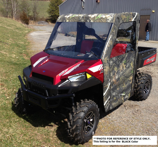 Polaris Ranger XP900 2013-2019 Full Custom Made Cab Enclosure | Black