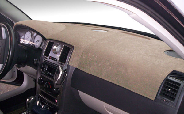Chevrolet Cavalier 1982-1990 w/ A/C Brushed Suede Dash Cover Mat Mocha