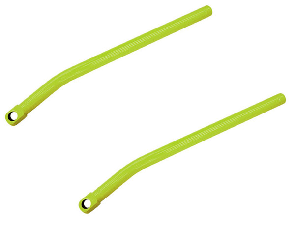 Max Clearance Upper Radius Bar Kit Polaris RZR 1000 XP 2014-2017 Lime 10mm