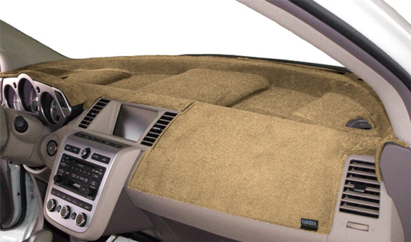 Lincoln Continental  1998-2002 Velour Dash Board Cover Mat Vanilla