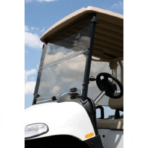 EZGO RXV Golf Cart 2008-Up 1/4" Acrylic Tinted Folding Front Windshield