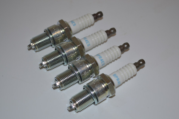 1991-Up EZGO 4-cycle gas golf cart models NGK Standard Spark Plug | BPR4ES  | 4 Set