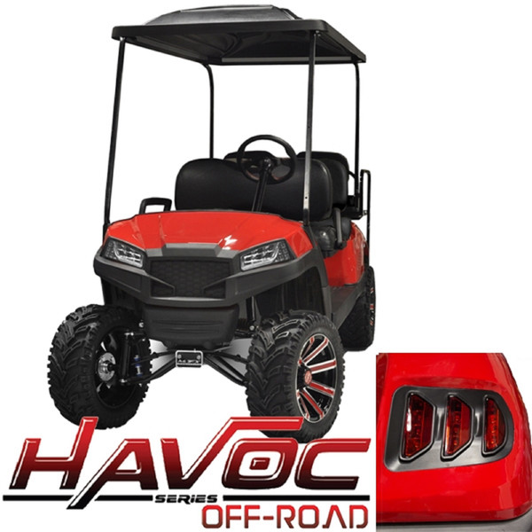 Madjax Havoc Series Offroad Body Kit Yamaha G29 Drive Golf Cart | Red