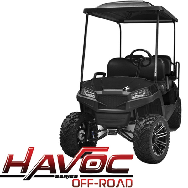 Madjax Havoc Series Offroad Front Cowl Kit Yamaha G29 Drive Golf Cart | Black