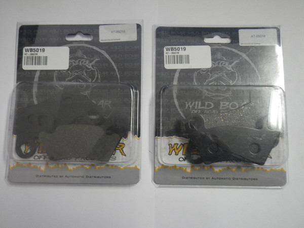 2004-2005 Polaris RANGER 2X4, 4X4, 6X6 Front / Rear Disc Brake Pad Set of 2