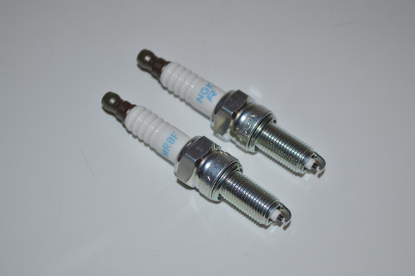 NGK MR8F 10mm Resistor Type Spark Plug Set of 2 | 90299 | Polaris RZR Turbo