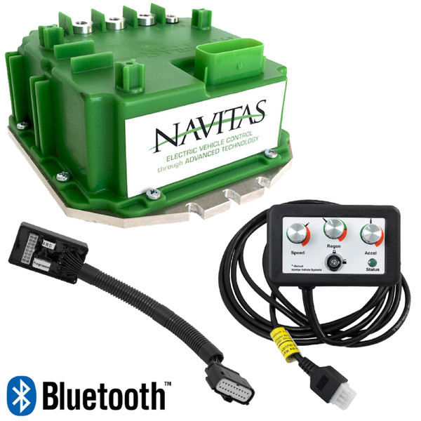 EZGO TXT 48V Shunt Golf Cart 2010-Up Navitas 440 Amp BlueTooth Controller Kit