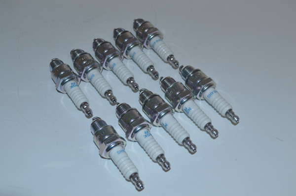 Subaru-Robin Industrial Engine | NGK Resistor Spark Plug | BPR4HS | Set 10