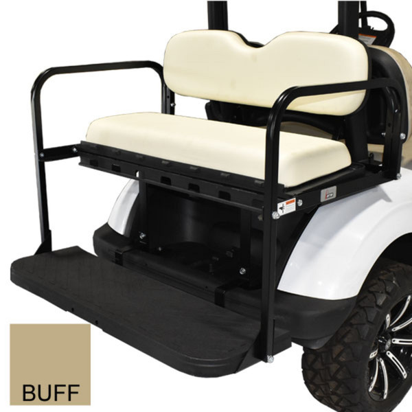 Club Car Precedent Tempo Onward | GTW MACH3 Rear Flip Seat | Buff