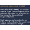 Folgers 1850 Black Gold Dark Roast Ground Coffee Whole Bean 21522