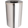 Genuine Joe 30 Gallon Stainless Steel Trash Receptacle 58895