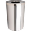 Genuine Joe 30 Gallon Stainless Steel Trash Receptacle 58895