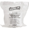 Genuine Joe Reusable Plastic White Plates 10327CT