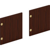 HON Mod Laminate Doors - 60"W LDR60LMLT1