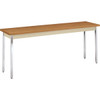 HON Utility Table, 72"W x 18"D UTM1872CLCHR