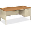 HON Metro Classic Right Pedestal Desk - 2-Drawer P3265RCL