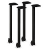 HON Huddle Post Leg Table Base, 4-Pack MBPOSTCP