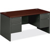 HON 38000 Series Double Pedestal Desk - 4-Drawer 38155NS