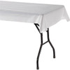 Genuine Joe Banquet-Size Plastic Tablecover 10324CT