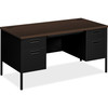 HON Metro Classic Double Pedestal Desk - 4-Drawer P3262MOP