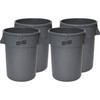 Genuine Joe 44-gal Heavy-duty Trash Container 11581CT