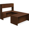 HON 10501 Series Mocha Laminate Furniture Components Pedestal - 2-Drawer 105104MOMO