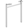 HON Mod Collection Worksurface 24"W U-leg Support LPLLEG24USVR