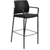 HON Accommodate Cafe Stool, Fixed Arms SCS2FEUR10B