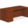 HON 10700 Series Cognac Laminate Desking 10702LCO