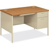 HON Metro Classic Right Pedestal Desk - 2-Drawer P3251RCL