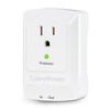 CyberPower CSP100TW Professional 1 - Outlet Surge Protector with 900 J Surge Suppression