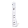 CyberPower P606URC2 Home Office 6 - Outlet Surge Protector with 500 J Surge Suppression