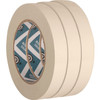 Business Source Utility-purpose Masking Tape - 60 yd Length x 0.75" Width - 3" Core - Crepe Paper Backing - 6 / Bundle - Tan