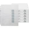 Business Source Top-Loading Poly Sheet Protectors - 3.2 mil Thickness - For Letter 8 1/2" x 11" Sheet - 3 x Holes - Ring Binder - Rectangular - Clear - Polypropylene - 500 / Carton