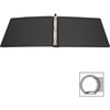 Business Source Round Ring View Binder, Black, 4/pack, Letter Size, 0.5"