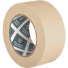Business Source Utility-purpose Masking Tape - 60 yd Length x 2" Width - 3" Core - Crepe Paper Backing - 6 / Pack - Tan