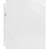 usiness Source Top-Loading Poly Sheet Protectors - For Letter 8 1/2" x 11" Sheet - 3 x Holes - Ring Binder - Top Loading - Rectangular - Clear - Polypropylene - 250 / Bundle