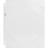 usiness Source Top-Loading Poly Sheet Protectors - For Letter 8 1/2" x 11" Sheet - 3 x Holes - Ring Binder - Top Loading - Rectangular - Clear - Polypropylene - 250 / Bundle