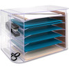Business Source 6-tray Jumbo Desk Sorter BSN86880
