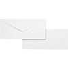 Business Source No. 10 White Wove V-Flap Business Envelopes BSN04467