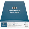 Business Source 1/3 Tab Cut Legal Recycled Top Tab File Folder BSN17526