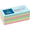 Business Source 3" Plain Pastel Colors Adhesive Notes BSN36614