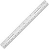 Business Source 12" Plastic Ruler BSN32365