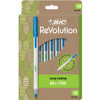 BIC ReVolution Round Stic Ballpoint Pen BICGSME10BE